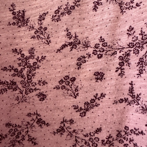 Lucky Brand Pink Floral Blouse - Picture 4 of 5